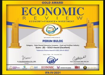 Kinerja Perusahan Kuat Dan Kokoh, Perum  BULOG Juara IFA IV-2021