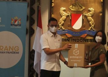 GudangAda, KADIN Indonesia Gandeng Salurkan 4000 Sembako