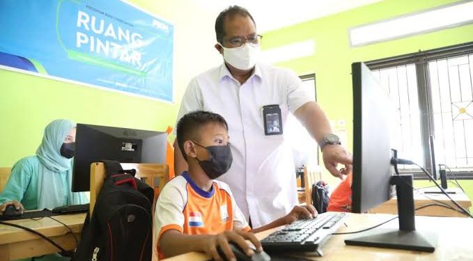 PNM Buka Ponpes ‘Saung PNM’ Bantar Gebang Bekasi