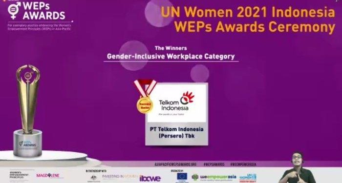 Dukung Kesetaraan Gender, Telkom Raih Penghargaan dari UN Women