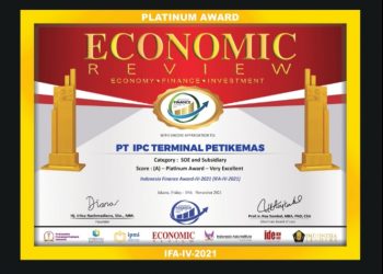 IPC Terminal Petikemas Raih Indonesia Finance Award 2021