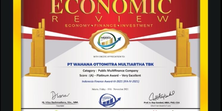 Konsistensi antar WOM Finance Raih IFA 2021
