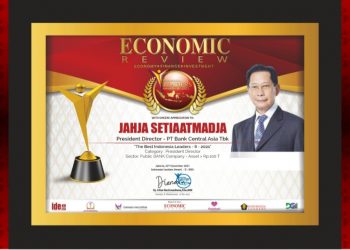 Jahja Setiaatmadja, Presdir BCA Raih Best Leader 2021