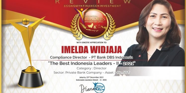 Mumpuni di GRCP, Imelda Widjaja Diganjar The Best Indonesia Leaders 2021