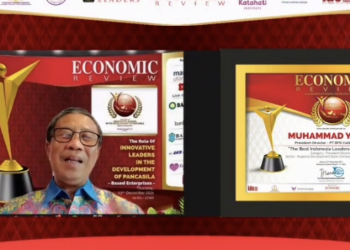 Dirut Bank Kaltimtara, Muhammad Yamin diapresiasi Best Indonesia Leaders 2021