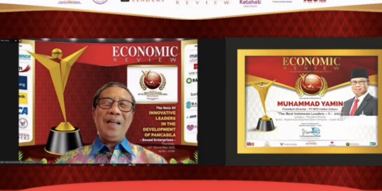 Dirut Bank Kaltimtara, Muhammad Yamin diapresiasi Best Indonesia Leaders 2021