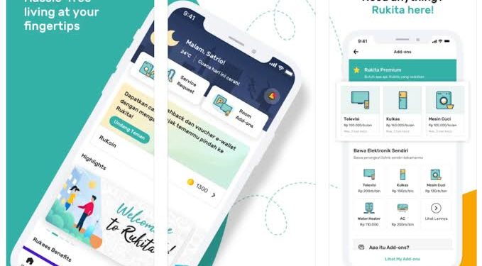 Temukan Kosan Anda Lewat Rukita App