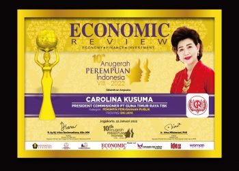 Sukses Mengelola Korporasi, Carolina Raih API untuk Pemimpin Perusahaan Publik