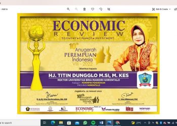 Sang Rektor UBM Raih Penghargan API 2022