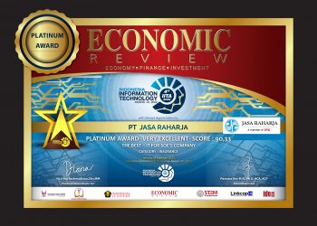 Sukses Lakukan Transformasi Digital, Jasa Raharja Raih Platinum Award IITA -IV