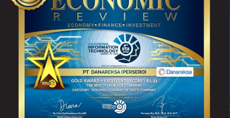 Manfaatkan Digitalisasi, Danareksa Gemilang di IT Award 2022