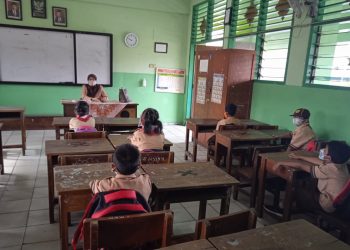 PPKM Level 2, PTM Di Ibu Kota Tetap 50 Persen