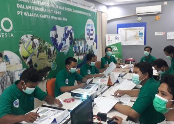 Rayakan HUT, WIKA Beri Pelatihan Tukang dan Mandor