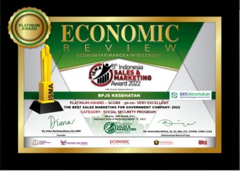 BPJS Kesehatan Raih Platinum Award, Sales Marketing 2022
