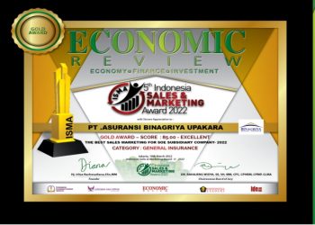 Asuransi Binagriya Berprestasi Di Ajang Sales Marketing Award 2022