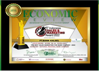 Bank Kalsel Berjaya Di Ajang Sales Marketing Award 2022