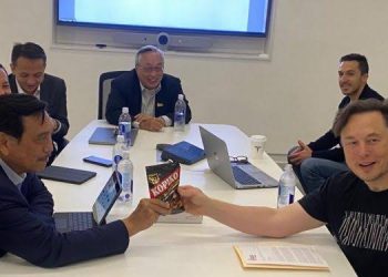 Heboh Ada Kopiko di Pertemuan Luhut dan Elon Musk