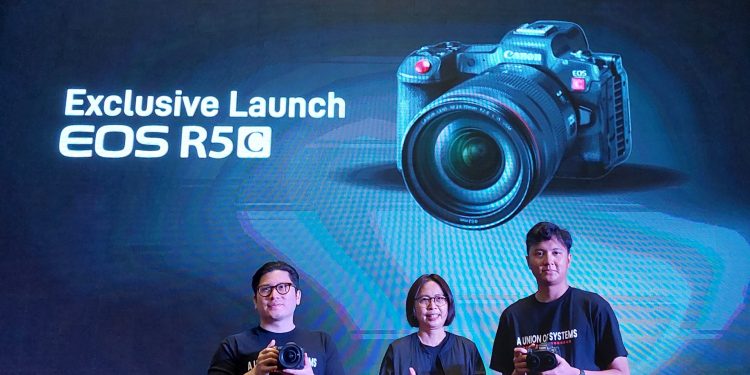 Resmikan Canon EOS R5 C Kamera Mirrorless Berkualitas Tinggi