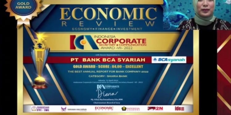 ICCA 2022 : Inspiratif dan Inovatif, Bank Victoria Raih Gold Award