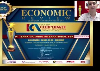 ICCA 2022 : Inspiratif dan Inovatif, Bank Victoria Raih Gold Award