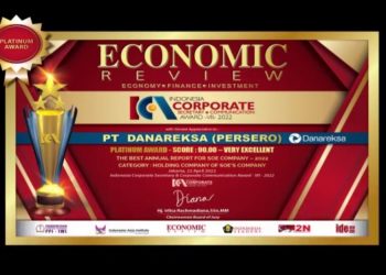 Danareksa Berjaya di Corporate Secretary & Communication Award 2022