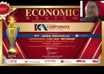 Jasa Raharja Raih Platinum Award Indonesia Corporate Secretary & Communication 2022