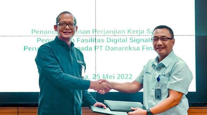 Danareksa Finance dan Peruri Fasilitasi Tanda Tangan Eloktronik