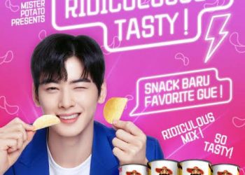 Cha Eun Woo Jadi Brand Ambassador Mister Potato 