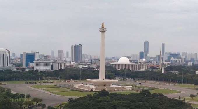 Gelaran Formula E Jakarta, Pembalap Sesi Foto Di Monas