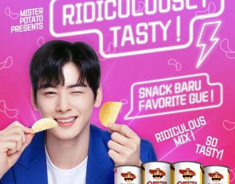 Cha Eun Woo Jadi Brand Ambassador Mister Potato 