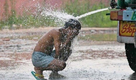 Gelombang Panas Landa India Hinga 49 Derajat Celsius