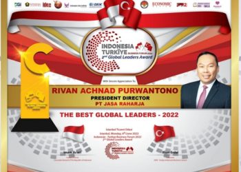 Jasa Raharja Sukses Ukir Prestasi Di Indonesia-Turkiye Global Leaders Award