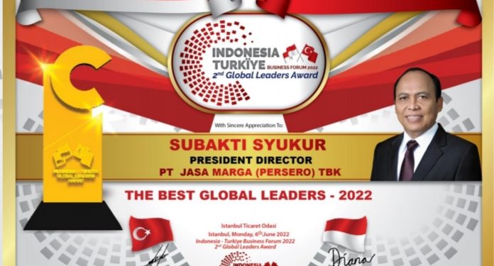 Pemimpin Andal Bawa Jasa Marga Raih ITGLA II 2022