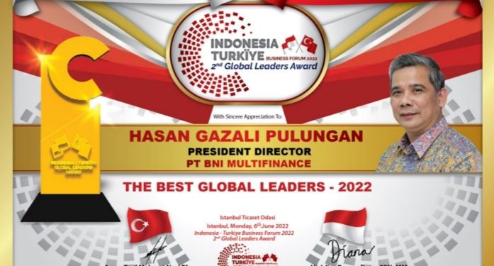 BNI Multifinance Torehkan Prestasi Internasional, ITGLA 2022