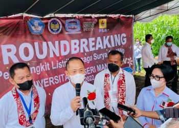 SUN Energy dan WIKA Energi Bangun PLTS Pertama di Manado