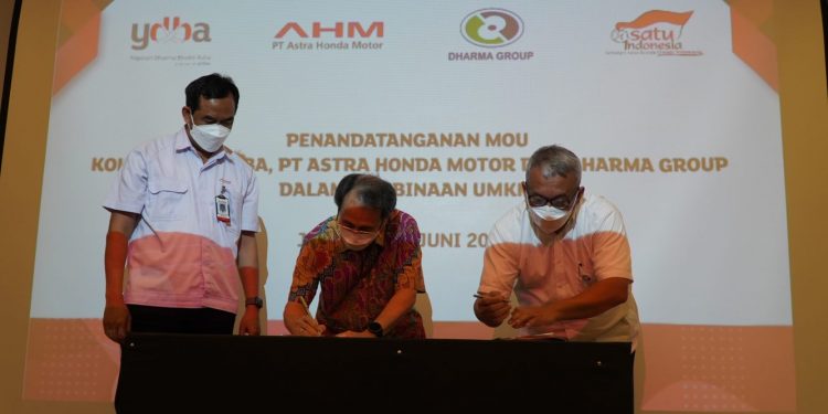 Kolaborasi YDBA, AHM & Dharma Group Membuat UMKM Manufaktur di Jabodetabek