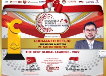 Penghargaan The Best Global Company 2022 bagi Pan Brothers