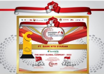 Kinerja Melejit di Tengah Pandemi, Bank NTB Syariah Raih Penghargaan ITGLA 2022