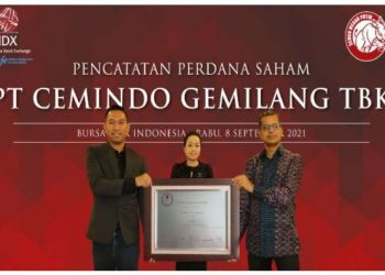 Cemindo Gemilang Konversi Utang Jadi Saham CI Sebesar Rp1,1 Triliun