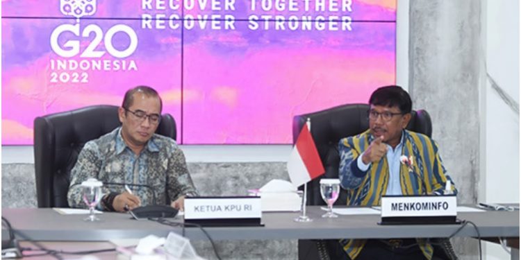Kominfo Siapkan Tim Keamanan Siber dan Pantau Konten Negatif Pemilu