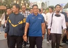 Sandiaga Cetuskan Madiun Fashion Week DiGelar di Wisata Kereta Api