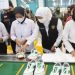 Khofifah Bangga Melepas 14.150 Pasang Sepatu Ke China Buatan Madiun