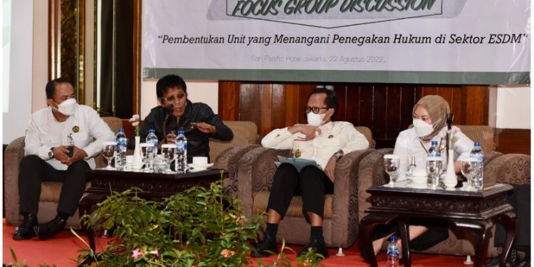 Mendesak, Pembentukan Unit Penegakan Hukum di Kementerian ESDM