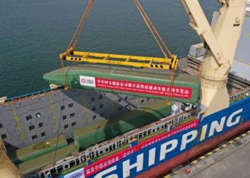 EMU Kereta Cepat Jakarta – Bandung Ekspor Perdana China