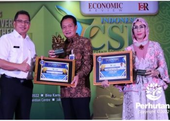 Perhutani Raih Dua Penghargaan Indonesia CSR Award-V-2022