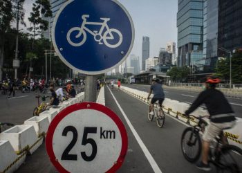 Tahun 2022, Pemprov DKI Jakarta Bangun 196 KM Jalur Sepeda Di 26 Ruas Jalan