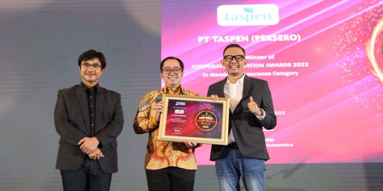 TASPEN Raih Penghargaan Corporate Reputation Awards 2022 in Mandatory Insurance Category