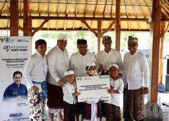 TASPEN Persembahkan Kado HUT ke-77 RI ke Masyarakat  Melalui Program Relawan Bakti BUMN
