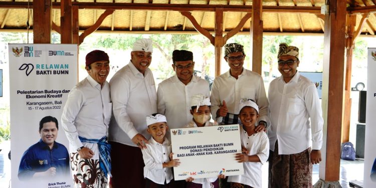 TASPEN Persembahkan Kado HUT ke-77 RI ke Masyarakat  Melalui Program Relawan Bakti BUMN