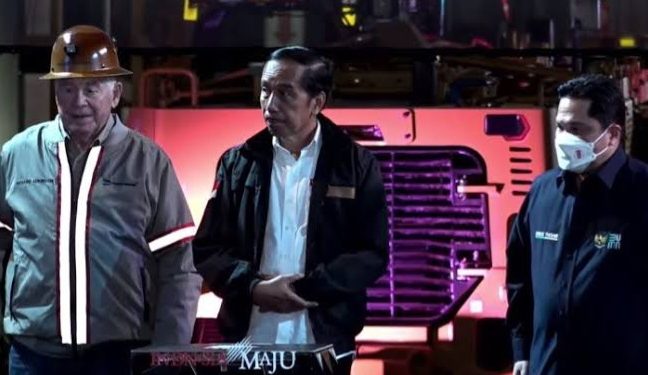 Presiden RI Jokowi Luncurkan 5G Mining Freeport Indonesia